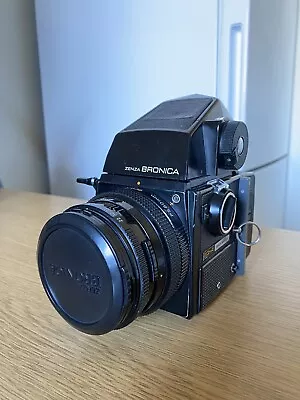 Bronica SQ-A 6x6 120 Film Camera 80mm F/2.8 Lens & Prism Finder • £485