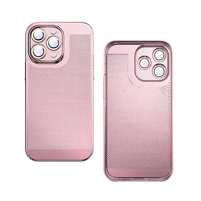 Hole Hard PC Case For IPhone 7 8 Plus 15 14 13 12 11 Pro X XR XS Max Back Cover • £4.79