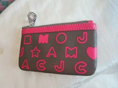 $29.99 • Buy Marc By Marc Jacobs Coin Purse ⚡  Dreamy Logo Eazy Key Pouch 
