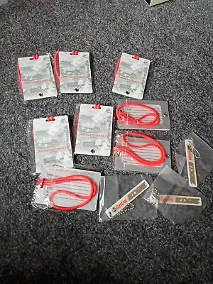 Job Lot McLaren Mercedes Luggage Labels 8 Brand New. 3 Castrol Edge Tag/Key... • £12.49