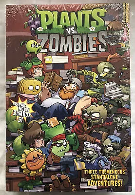 Plants Vs. Zombies Boxed Set 5- War & Peas Dino-Might Garden Warfare SEALED • $67.94