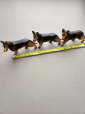$15 • Buy German Shepherd Porcelain Figurine 3 Dogs. Very Good Condition. 15.00 