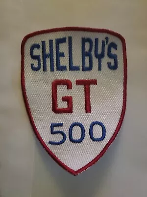 Shelby American GT 500 Patch Embroidered - Ford Mustang Racing Circa Unknown • $52.81