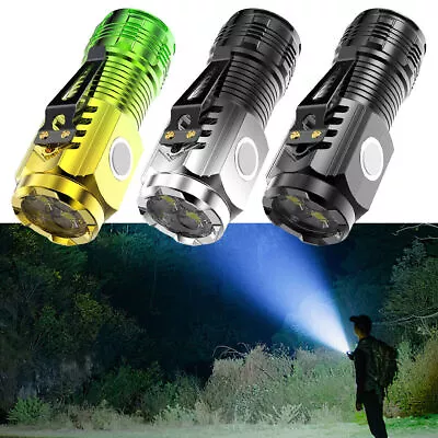 Three-Eyed Monster Mini Flashlight Super Flash Outdoor Travel Torch Home Camping • $6.99