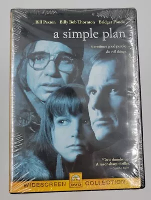 DVD - A Simple Plan (1998) Bill Paxton Billy Bob Thornton Brand New Sealed  • $20.70