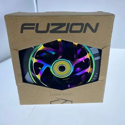 $49.99 • Buy Fuzion Pro Scooter 110MM Wheel Neochrome / Black (PAIR)