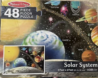 Melissa & Doug Solar System Floor Puzzle (48 Pcs 2 X 3 Feet) • $6.99