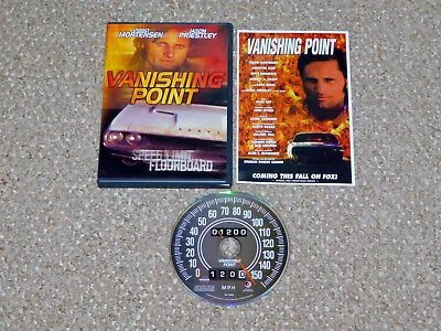 Vanishing Point DVD 2005 Complete Anchor Bay Viggo Mortensen Jason Priestley • $27.32