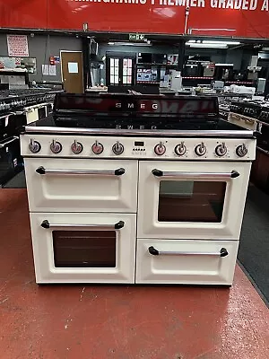 Smeg Victoria TR4110IP 110cm Electric Range Cooker With Induction Hob - Cream • £1799