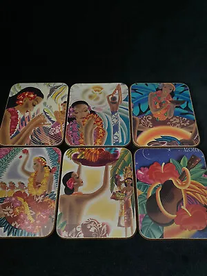 Frank Macintosh Matson Line Menu Coasters With Box - Pacific Coasters Hawaii • $115