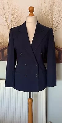 Lauren Ralph Lauren Vintage Navy Blazer - Size : 12 - Next Day Posting • £90