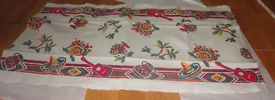 Vtg Startex Cotton & Linen Kitchen Hand Dish Tea Towel Mexican Theme • $15