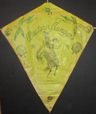 Vintage Paper Kite Alox Western Range Yellow New Old Stock • $24.99