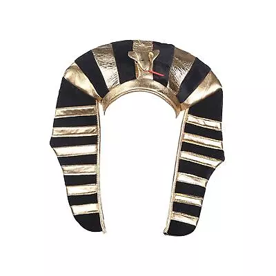 Egyptian Pharaoh Hat Pharaoh Headdress Halloween Costume Cosplay Accessories For • £8.26