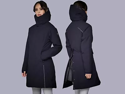 Mountain Horse Alicia Parka Long Coat - 302202 - Navy Green Black (Var. Sizes) • $199.95