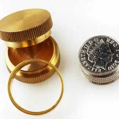 High Quality Brass Dynamic Coin Trick Penny Coin Transfer Brilliant Trick • £6.99