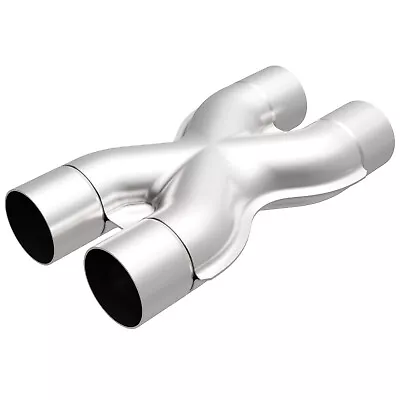 Magnaflow 10790 Exhaust 2.25  Universal X-Pipe Crossover Pipe Stainless Steel • $134.22