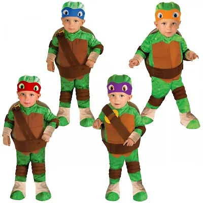 Teenage Mutant Ninja Turtle Costume Baby Toddler Halloween Fancy Dress • $13.74