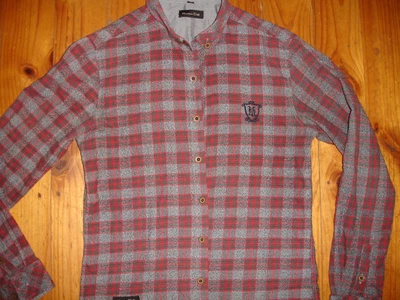 $8.99 • Buy Beautiful! Tartan Check Plaid Shirt Massimo Dutti Ladies Sz 8-10 AS NEW!!		