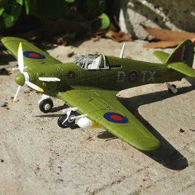 1:48 British Hurricane Fighter Aircraft Assemble Plastic Model Toy Random Color • £5.15