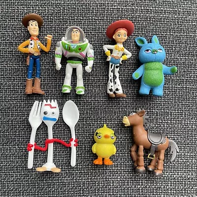 £7.63 • Buy 7PCS Figure Toy Story 4 Woody Lightyear Forky Buzz Bunny Figure Cake Topper Gift