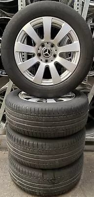 4 Orig Mercedes-Benz Summer Wheels 225/55 R16 E W212 A2124010102 585 • $371.75