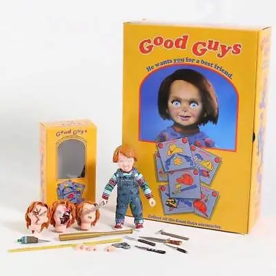 NECA Chucky Good Guys 4  Ultimate Play Set Action Figure Model Scenes Toys Gift • $34.19