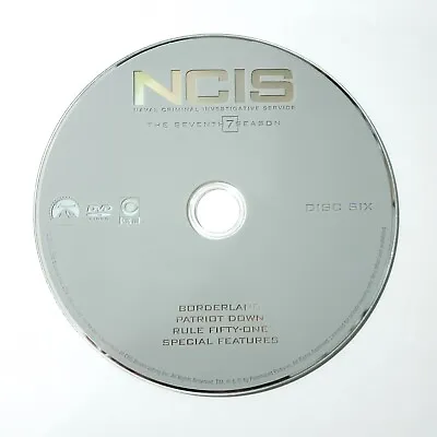 NCIS Season 7 DVD Disc Only 2010 Pick And Choose Michael Weatherly • $3.95