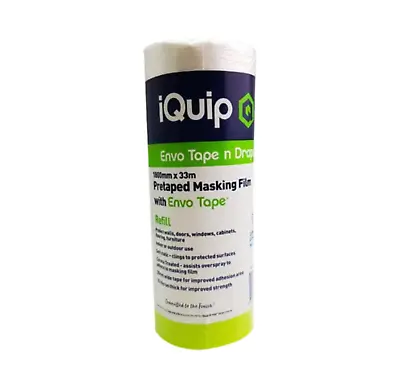 IQuip Pre-Taped Masking Film Refills With Envo Tape • $9.90