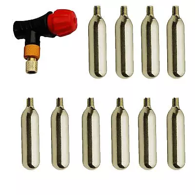 £58.99 • Buy 16g Threaded CO2 Tyre Inflator - 2 In 1 Presta Schrader CO2 Gas Bike Pump Tube