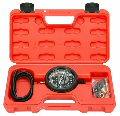 $19.61 • Buy Fuel Pump & Vacuum Tester Gauge Leak Carburetor Valve Pressure Diagnostics Kit