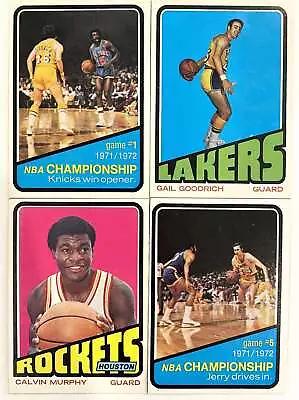 1972-73 Topps Basketball Cards - HOF Stars RC - Pick Cards • $5.49