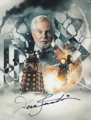 £10 • Buy Derek Jacobi Hand Signed 8x6 Inch Doctor Who Photo