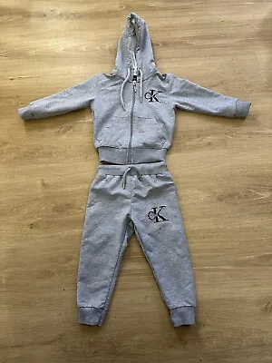 Calvin Klein Grey Tracksuit - Size 2-3 Years • £10