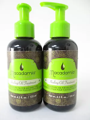 Healing Oil Treatment By Macadamia Oil For Unisex - 4.2 Oz Treatment Pack Of 2 • $54.97