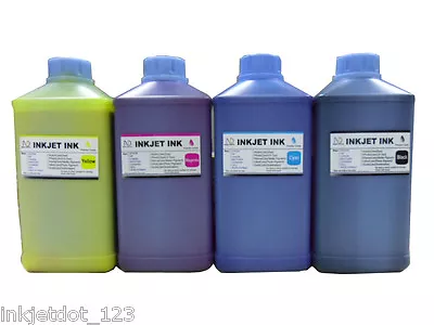 4 Liter ND® Non-oem Pigment Inks For 124 125 126 127 WorkForce WF-7010/7510/7520 • $220.99