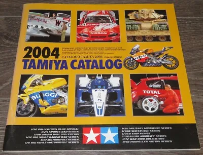 Tamiya Catalogue 2004 (English/Spanish) RC / Mini 4WD / Military / Motorbikes • £9.99