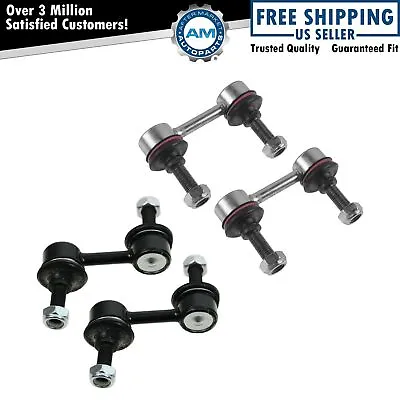 Front & Rear Suspension Kit Set Of 4 Sway Bar Links For Subaru Impreza WRX STI • $37.46