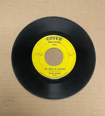 Buddy Blake Cover Records 45 The Queens Of Mississippi/patricia Ann 6091 • $19.99