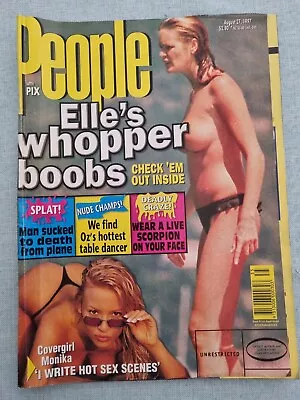 People Magazine August 27 1997 Elle MacPherson FREE AUS POST • $19.57