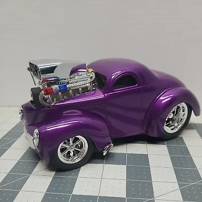 41 Willys Coupe Purple Muscle Machines 1:18 Die Cast  • $49.99