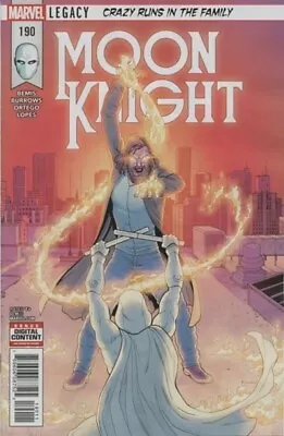 Moon Knight (2018) #190 1st Appearance Of Diatrice VF+. Stock Image • $3.37