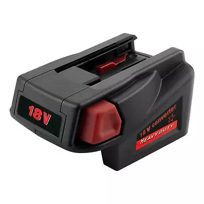 Adapter Compatible With Milwaukee M18 18V Battery To For Milwaukee V18 48-11-... • $29.22