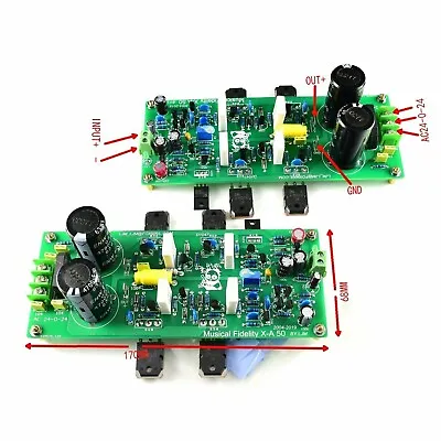 2pcs Original Clone British X50 Classic Musical Fidelity Power Amplifier Board • £51.18