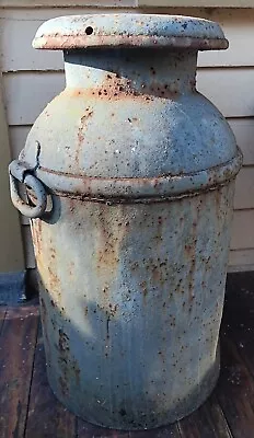 Vintage Large Dairy L. F. C. Co.  Milk Can  • $49.95