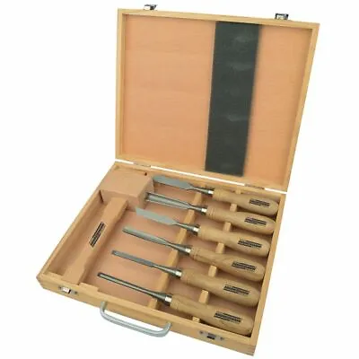 Brüder Mannesmann 7 Piece Wood Carving Tool Set 66107 GHB • £85.36