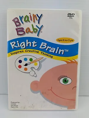 £6.60 • Buy Brainy Baby Right Brain Creative Thinking DVD Region 4 PAL T1