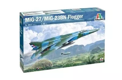 ITALERI MIG-23BN MIG-27D FLOGGER 1/48 1/48 Scale • $62.99