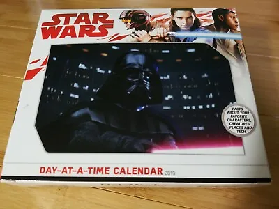 2019 Star Wars Desk Calendar Star Wars By Trends International • $8.75