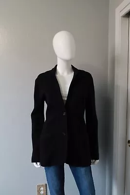 J. Crew Women's Sweater Blazer Size Small Black Cardigan Classic EUC • $28